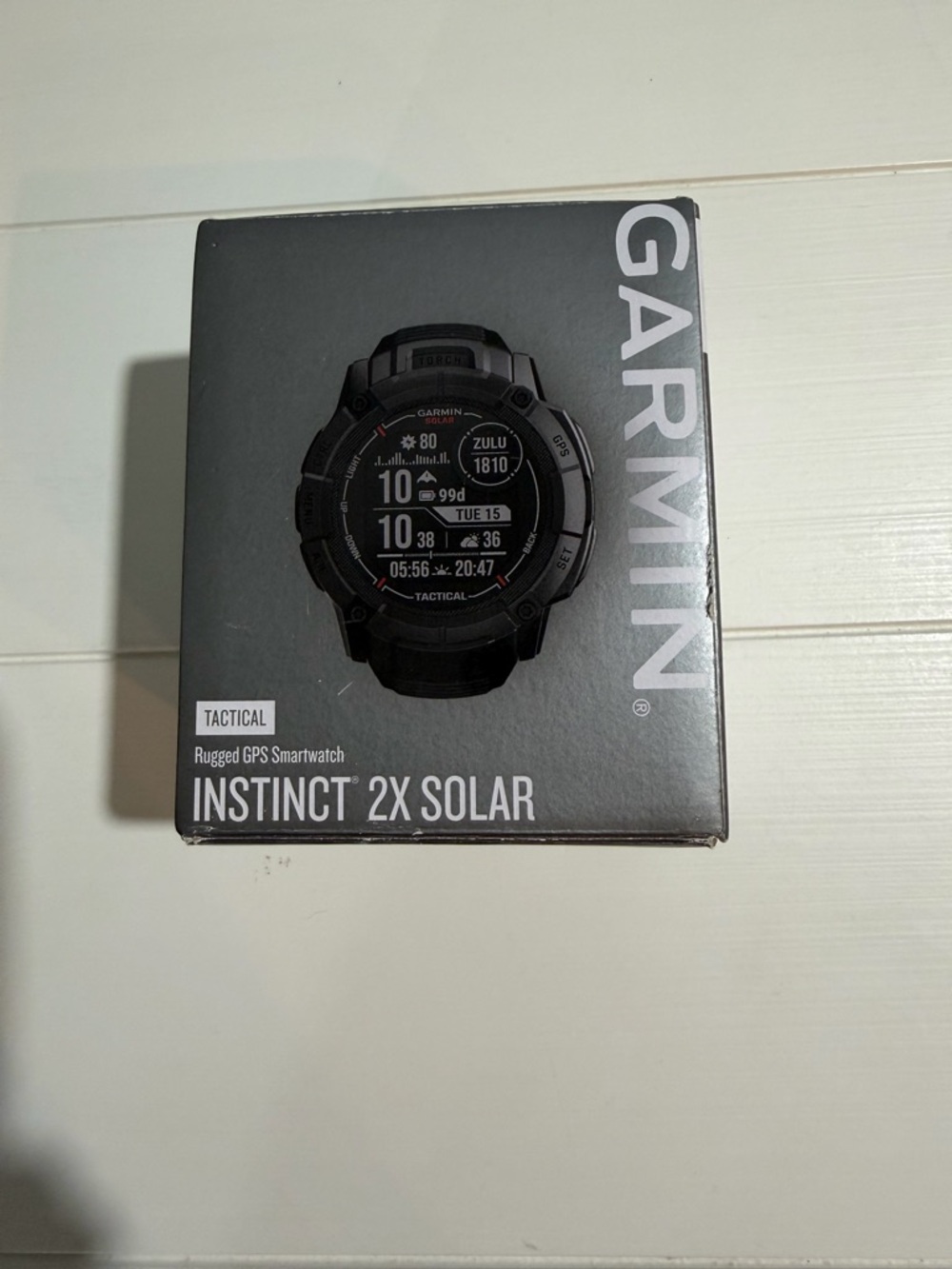 ‼️SOLD‼️Garmin Instinct 2X Solar Tactical Smartwatch - Black